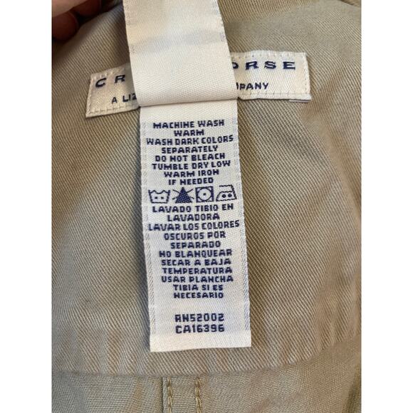 Crazy Horse Khaki Buttondown Jacket, Size M - Picture 5 of 5